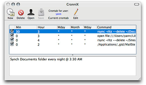 Cronnix Screenshot